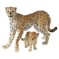 Papo Animal Toy Figurines Cheetah and Cub