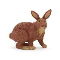 papo rabbit figure brown