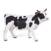 Papo Black and White Cow Figure