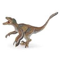 Papo Feathered Velociraptor dinosaur Toy Figure