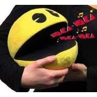 pac man 8 inch plush with sound