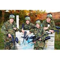 paintballing for four