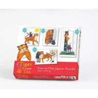 Paul Lamond Tiger Who Came to Tea 4-in-1 Puzzle