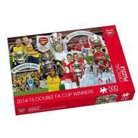 paul lamond games arsenal 2014 15 double fa cup winners puzzle 500 pie ...