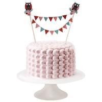 Patchwork Owl Cake Bunting