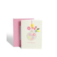 Paper Pop Vase Birthday Card