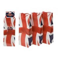 Pack Of 3 Union Jack Bottle Bags