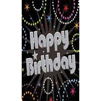 Party Table Cover Happy Birthday