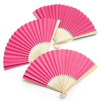 Paper Fan - Berry / Hot Pink