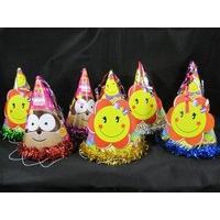 Party Hats Cone Print Happy Birthday 24s