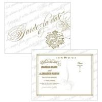Parisian Love Letter Save The Date Card