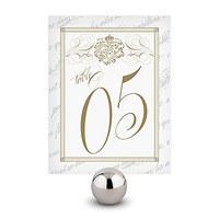 Parisian Love Letter Table Number