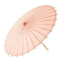 Paper Parasol with Bamboo Boning - Peach
