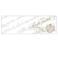 Parisian Love Letter Post Note Card with Fold