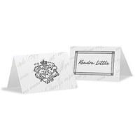 Parisian Love Letter Place Card With Fold
