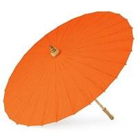 Paper Parasol - Orange / Coral