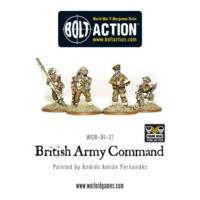 Pack Of 4 British Command Miniatures