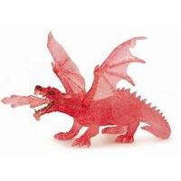 Papo Red Ruby Dragon Figurine