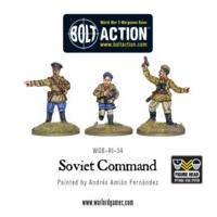 Pack Of 3 Soviet Command Miniatures