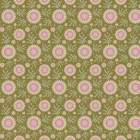 Pardon My Garden Sunflower Green Fat Quarter 375318