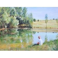 paddy by the lake 1000 piece jigsaw puzzle