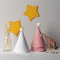 party hats set of 4