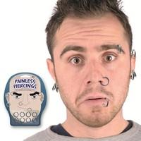 Painless Piercings - Clip-on Plastic Hoops