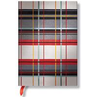 paperblanks mad for plaid kensington midi lined journal