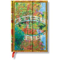 paperblanks embellished manuscripts monet bridge midi lined journal