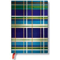 PaperBlanks Mad for Plaid Davenport Midi Lined Journal