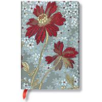 paperblanks chic and satin painted lady mini lined journal