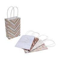 Papermania Elements Wood Gift Bags 5 Pack
