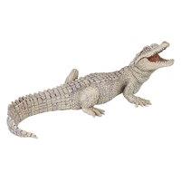 Papo White Baby Crocodile Figure