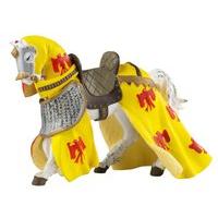 Papo 39390 Figurine - Horse With Red Caparison