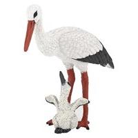 Papo Stork & Baby Stork Figure