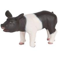Papo Black/white Piglet Figure