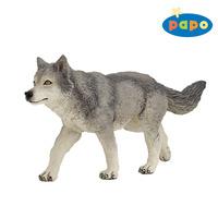 Papo Grey Wolf Toy Figurine