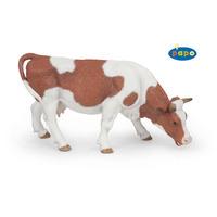 papo grazing simmental cow figurine