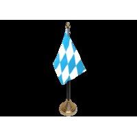 Pack Of 12 Bavaria No Crest Table Flags