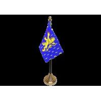 Pack Of 12 Franche Comte Table Flags