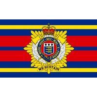Pack Of 12 Logistic Regiment Royal Corps Table Flag