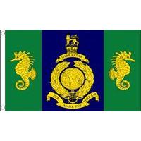Pack Of 12 Logistic Regiment Royal Marines Table Flags