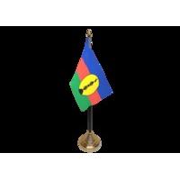 Pack Of 12 New Caledonia Table Flags