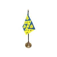 Pack Of 12 New Shropshire Table Flags