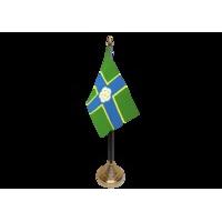 Pack Of 12 North Riding Of Yorkshire Table Flags