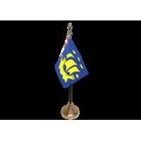 Pack Of 12 St Pierre Table Flags