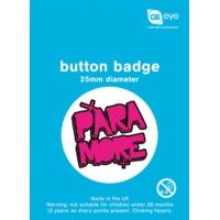 Paramore Logo 2 Button Badge