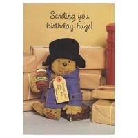 Paddington Bear Birthday Hugs Card