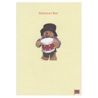 Paddington Bear Birthday Drum Card