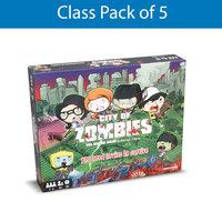 PACK OF 5 City of Zombies Maths Game